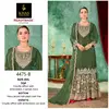Khas 4475 Chiffon Silk Ladies Pakistani Readymade Suits Wholesale Market In Surat
